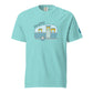 Happy Camper T-Shirt – Hand Drawn Camper Graphic Tee for Outdoor and Adventure Lovers